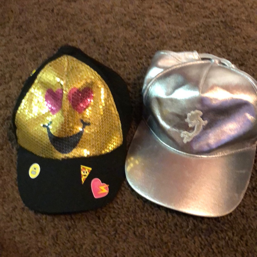 Two really cute baseball caps